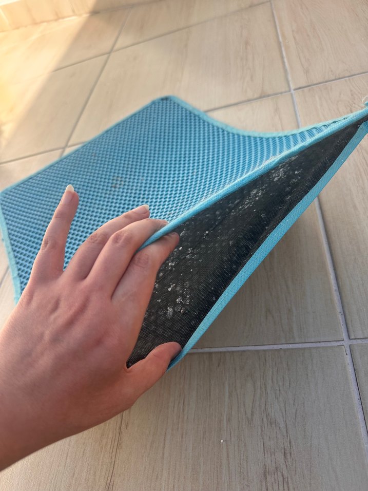 Mucapet Renkli Kedi Kumu Matı Gri - Görsel 3