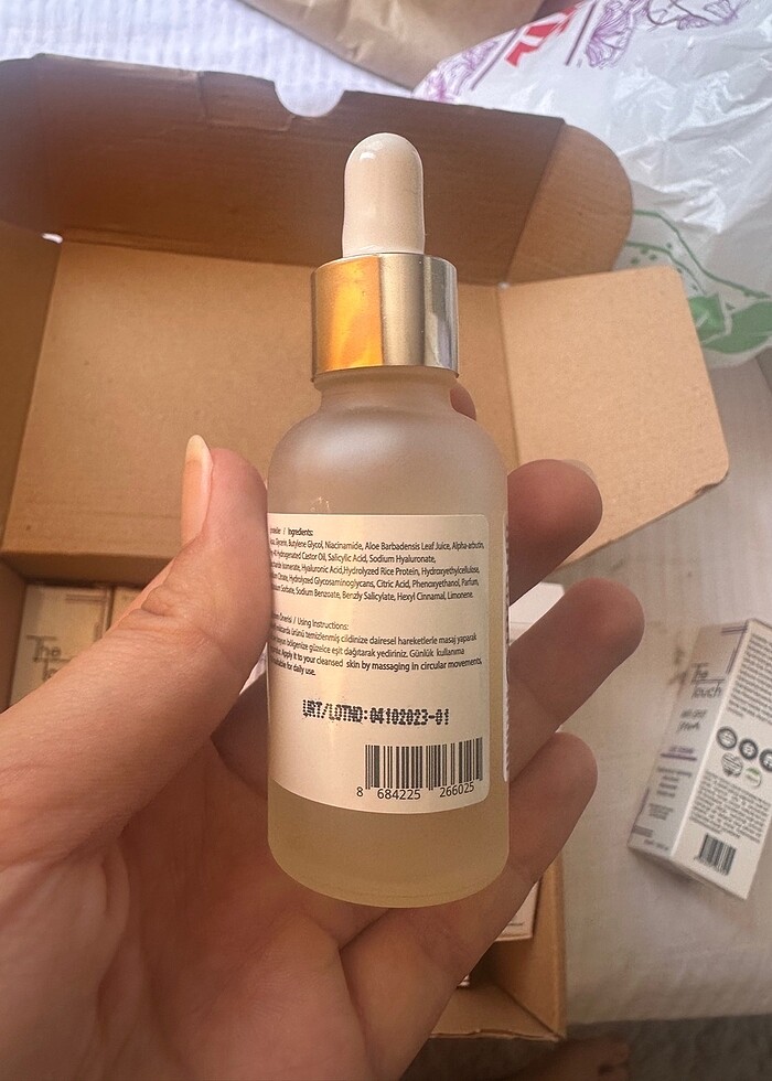 the touch yüz serumu - Görsel 4