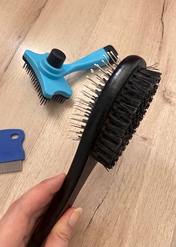 Çift Taraflı kedi tarama Fırçası - Görsel 5