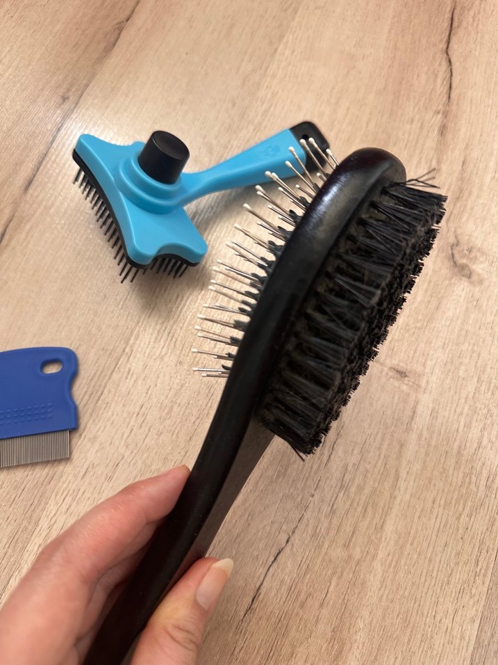 Çift Taraflı kedi tarama Fırçası - Görsel 5