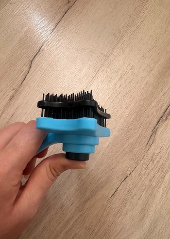 Parlak Mavi Kedi Tüy tarama Fırçası - Görsel 3