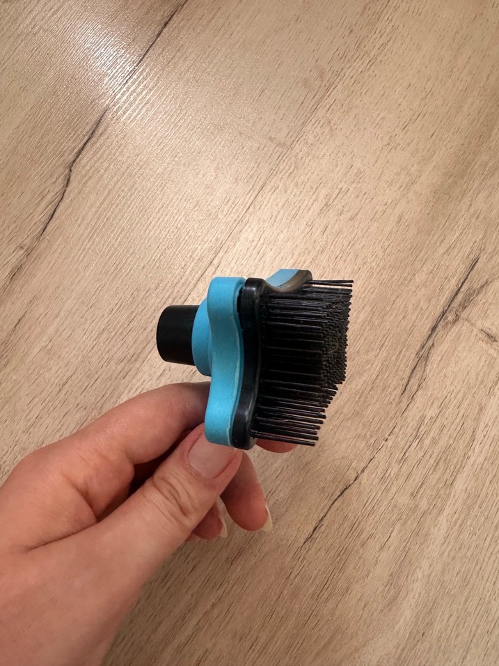 Parlak Mavi Kedi Tüy tarama Fırçası - Görsel 4