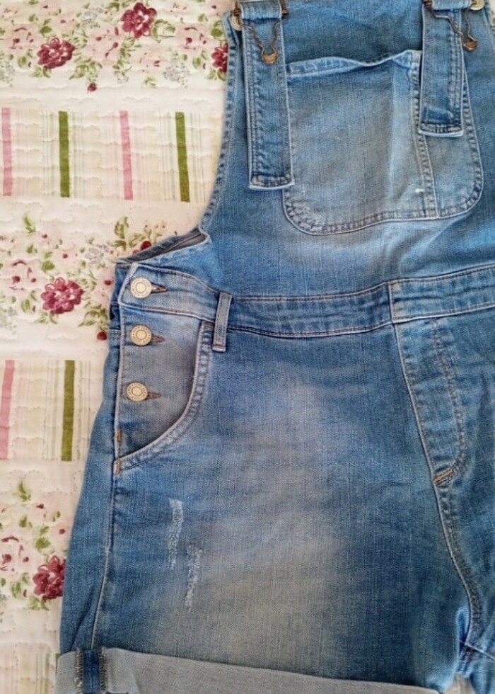 Mavi Kot Salopet  - Görsel 3