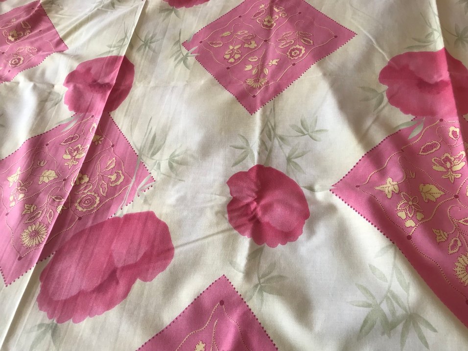 Pembe Desenli Nevresim Örtüsü - Görsel 2