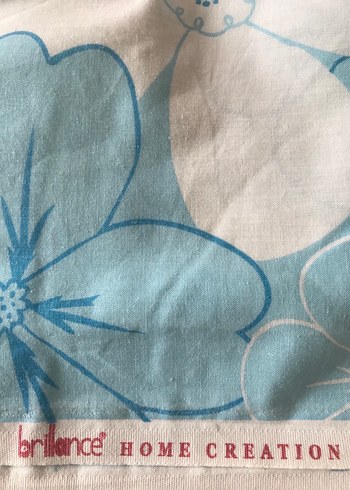 Mavi Gri Çiçek Desenli Nevresim - Görsel 2