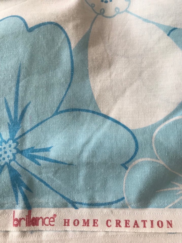 Mavi Gri Çiçek Desenli Nevresim - Görsel 2