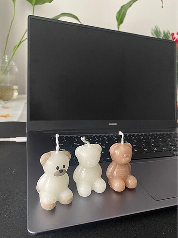 Beden çeşitli Renk Ayıcık mum
