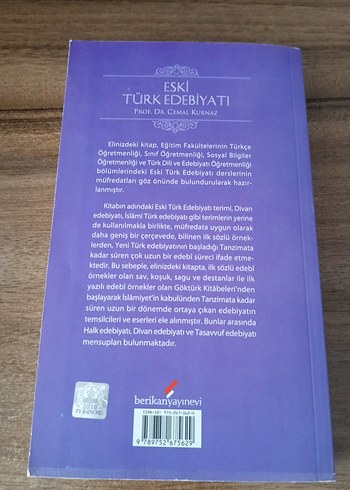 Eski Türk Edebiyatı Kitabı - Prof. Dr. Cemal Kurnaz - Görsel 2