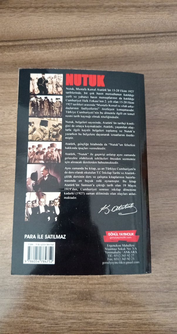 Nutuk (Söylev) - Gönül Yayıncılık - Görsel 2