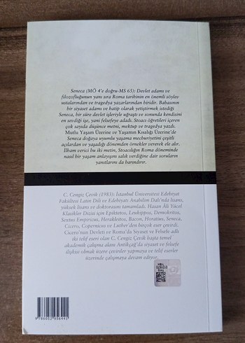  Mutlu Yaşam ve Yaşamın Kısalığı Üzerine - Seneca