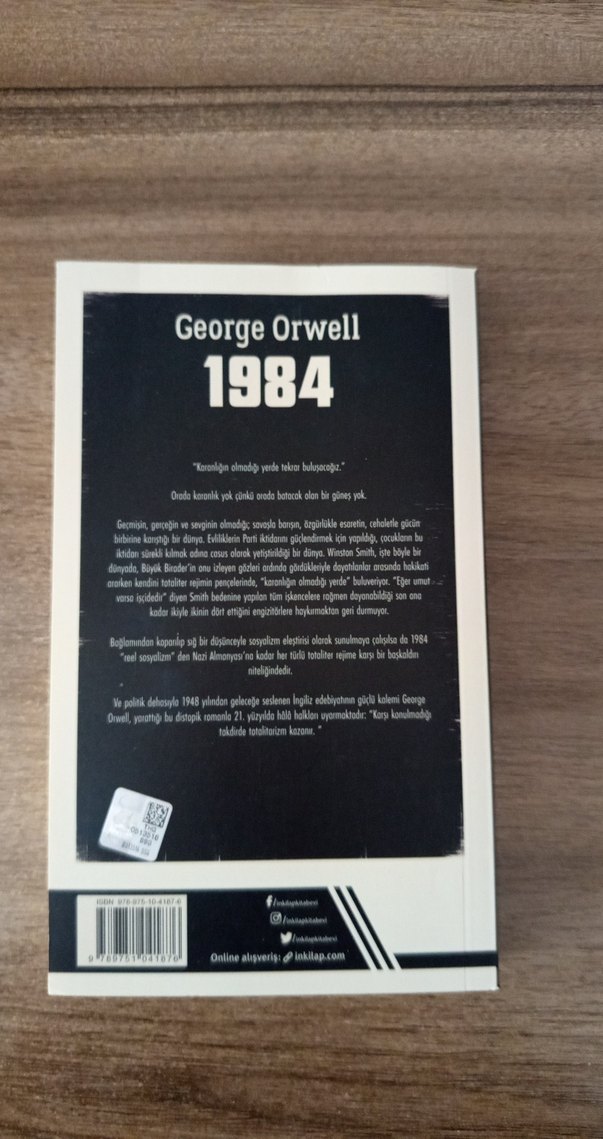 1984 - George Orwell Kitap - Görsel 2