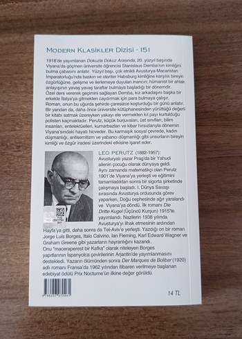  Dokuzla Dokuz Arasında - Leo Perutz