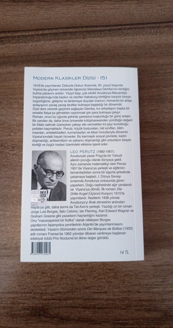 Dokuzla Dokuz Arasında - Leo Perutz - Görsel 2