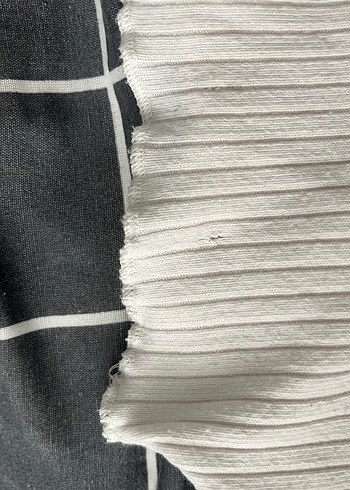 s Beden beyaz Renk Kadın Beyaz Boğazlı Pilili Triko