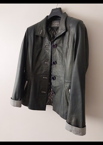 Eşmil Hakiki Deri Ceket - Görsel 2