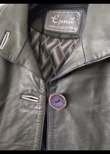 Eşmil Hakiki Deri Ceket - Görsel 4