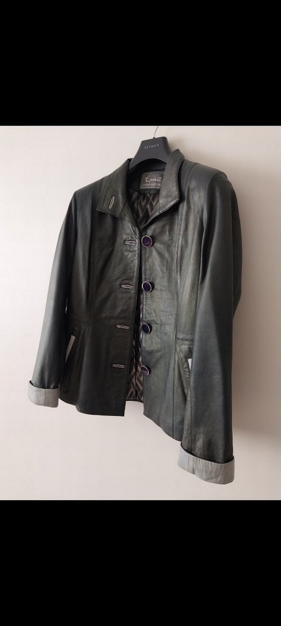 Eşmil Hakiki Deri Ceket - Görsel 2