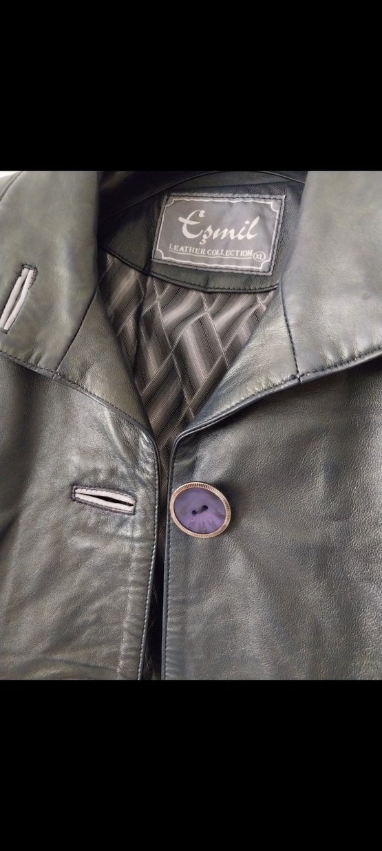 Eşmil Hakiki Deri Ceket - Görsel 4