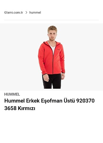Hummel Kapüşonlu Sweatshirt 