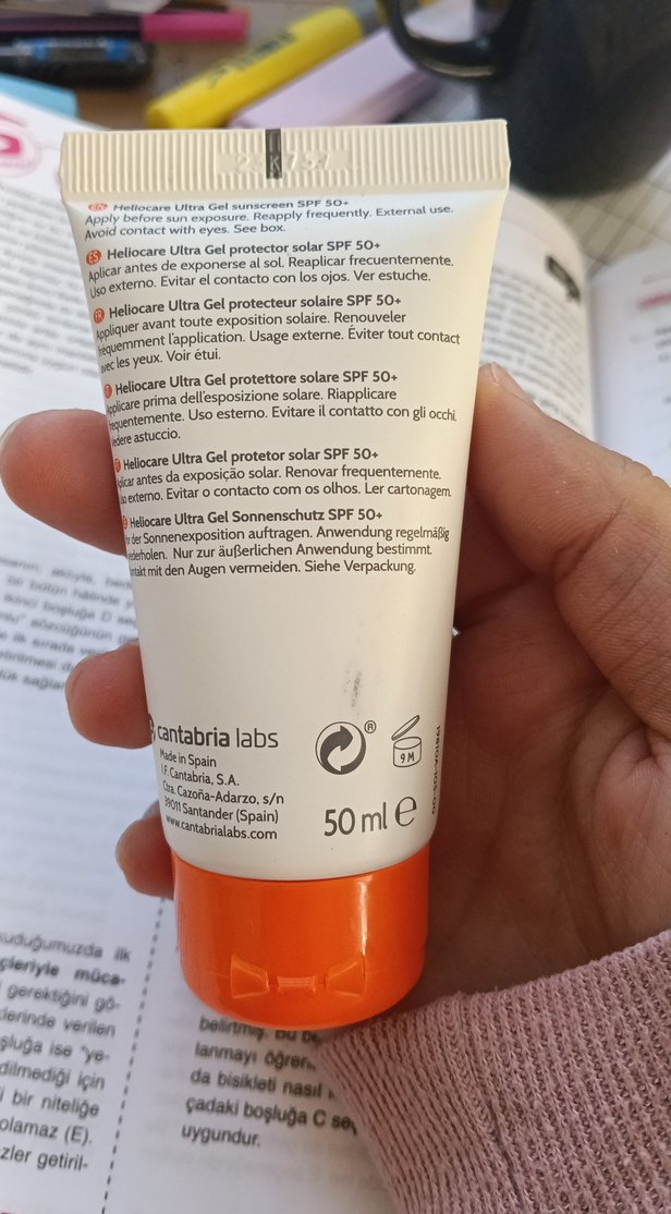 Heliocare Ultra SPF 50+ Güneş Koruyucu Jel - Görsel 3