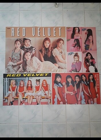 Red Velvet Kpop Poster Seti