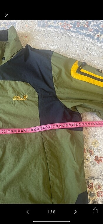 l Beden haki Renk Orjinal jack wolfskin