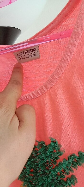 LC Waikiki Yazlık penye çocuk elbise