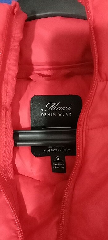 s Beden Kırmızı mont