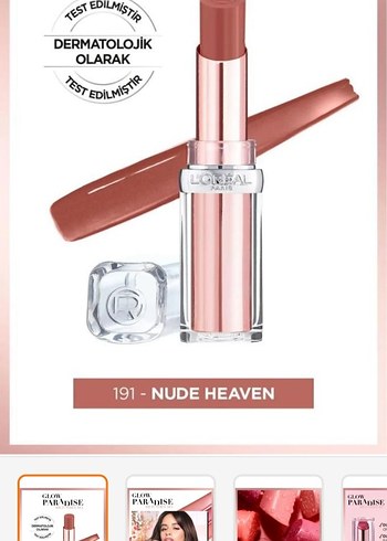Bej Parlak Ruj 191 Nude Heaven