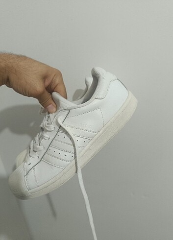38 Beden beyaz Renk Adidas spor ayakkabı