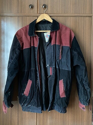 Vintage bomber ceket