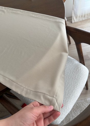 Bej Kumaş Runner - Görsel 3