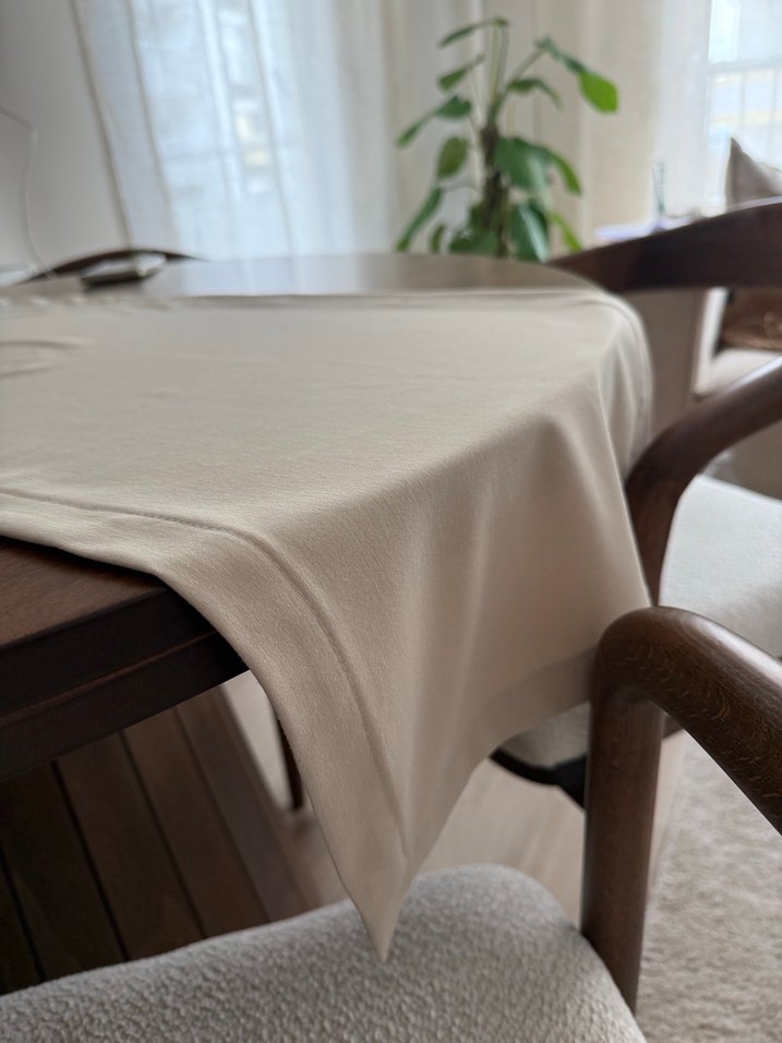 Bej Kumaş Runner - Görsel 4