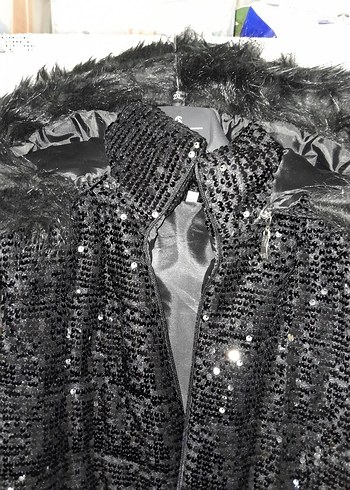 Pullu Uzun Şişme Yelek - Görsel 3