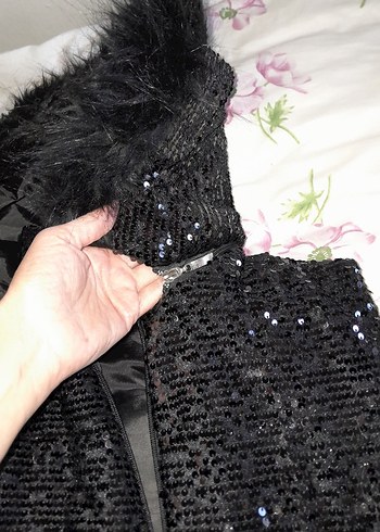 Pullu Uzun Şişme Yelek - Görsel 6