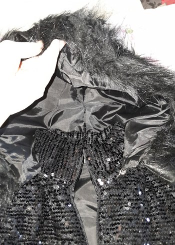 Pullu Uzun Şişme Yelek - Görsel 7