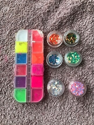 Protez tırnak icin nail art süsü