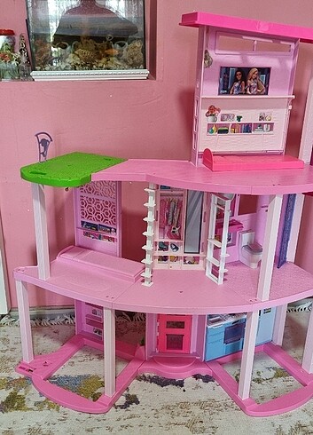  Barbie rüya evi hmx10 büyük kaydıraklı