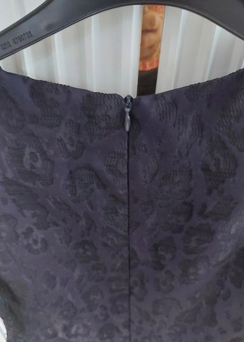 koton lacivert elbise - Görsel 5