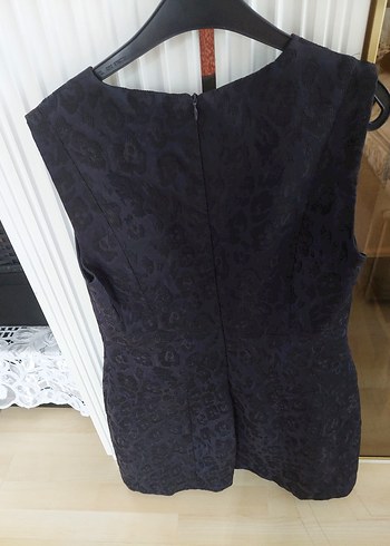 koton lacivert elbise - Görsel 6