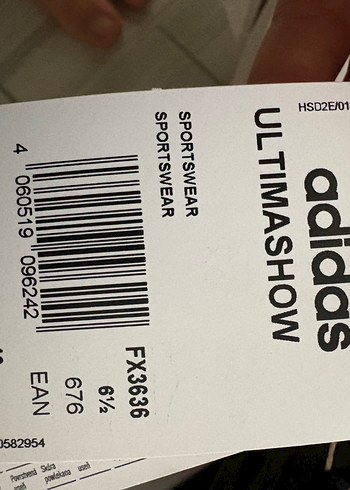39 Beden siyah Renk Adidas Siyah Spor Ayakkabı