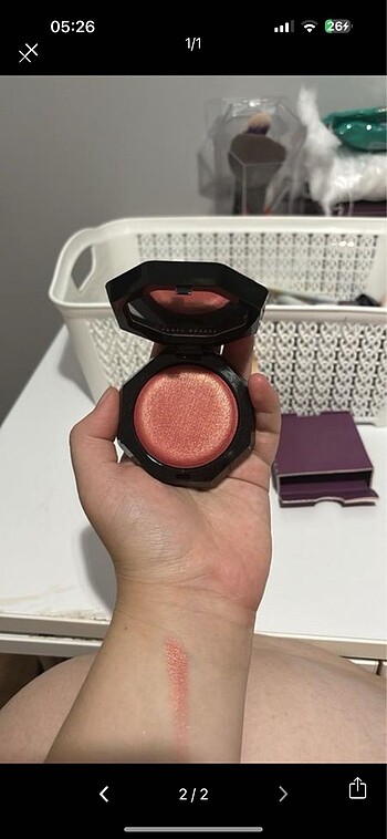 Fenty Beauty fenty hot cheeks juıcy peach