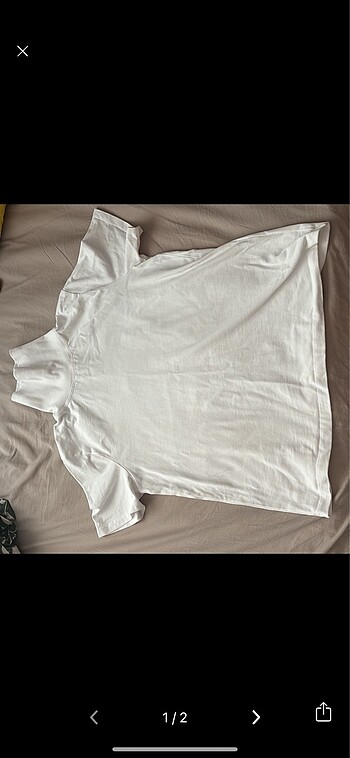 Zara balıkçı yaka basic beyaz