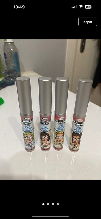 The balm lip gloss