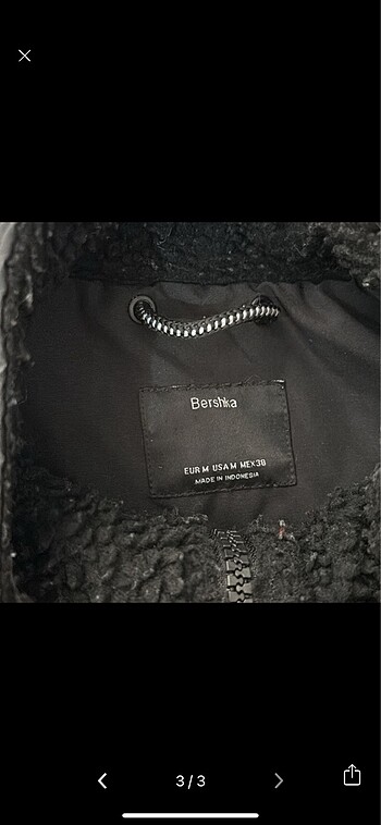 m Beden Bershka reflected Leopar şişme mont