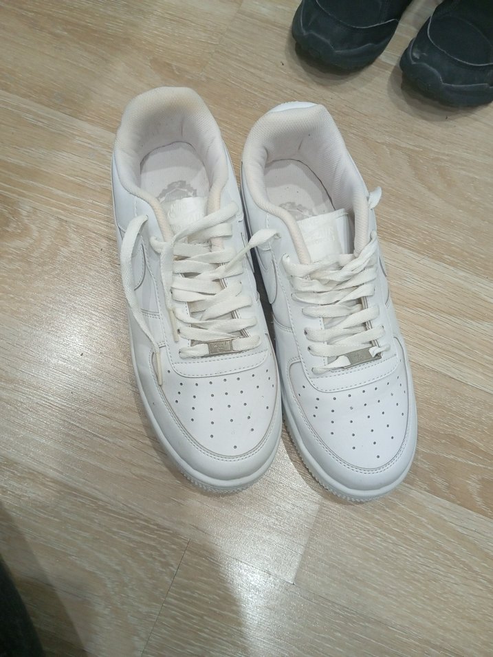 Beyaz Kadın Spor Ayakkabı Stiletto Topuklu - Görsel 2