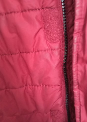 Kırmızı Fermuarlı Erkek Çocuk Mont - Görsel 2