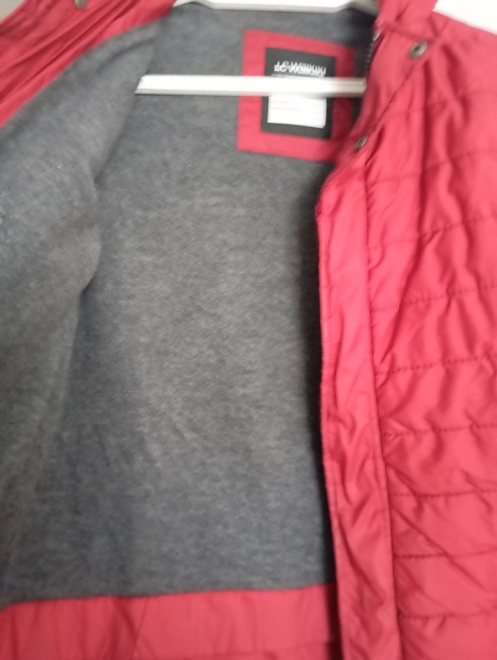 Kırmızı Fermuarlı Erkek Çocuk Mont - Görsel 4