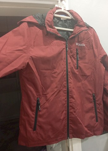 Columbia Bordo Fermuarlı Erkek Ceket - Görsel 2