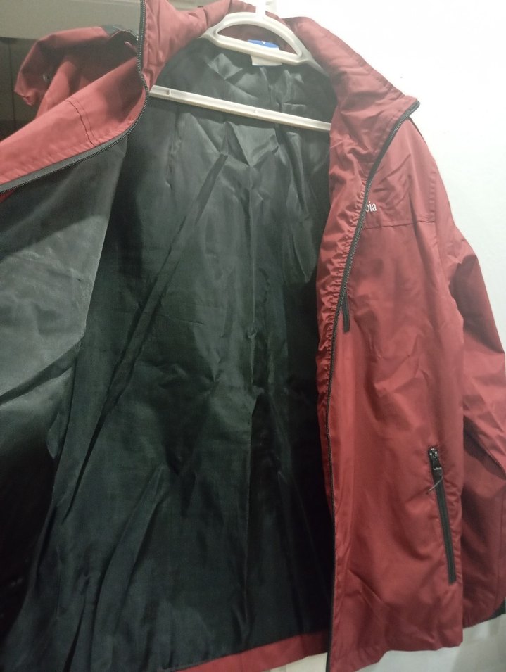 Columbia Bordo Fermuarlı Erkek Ceket - Görsel 3